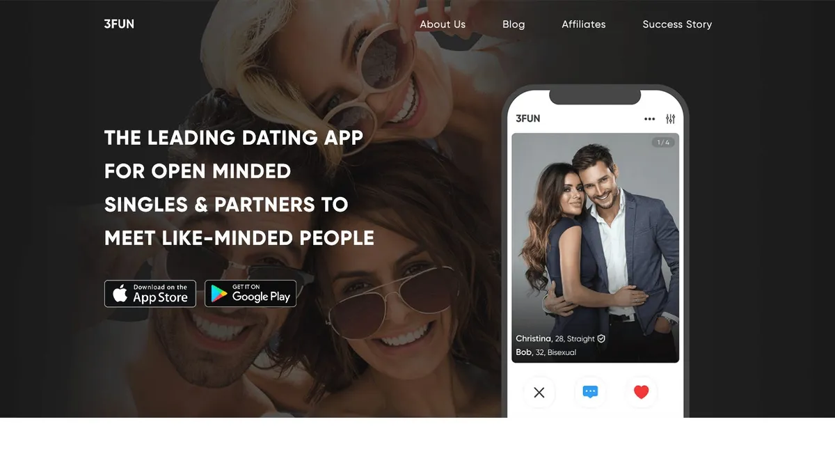 3Fun Review: The Threesome & Non-Monogamy App, Tested