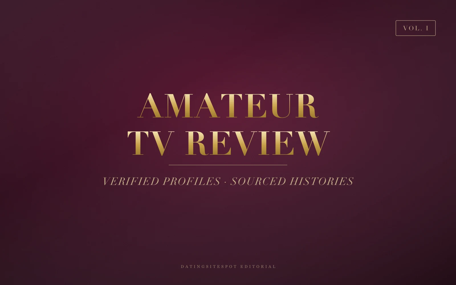 Editorial cover: Amateur TV review — is this Latino cam site legit?