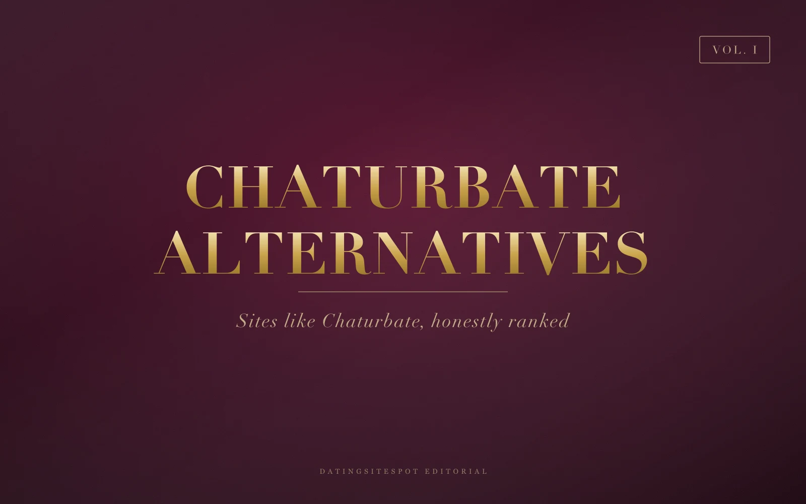 Editorial cover: best Chaturbate alternatives — sites like Chaturbate