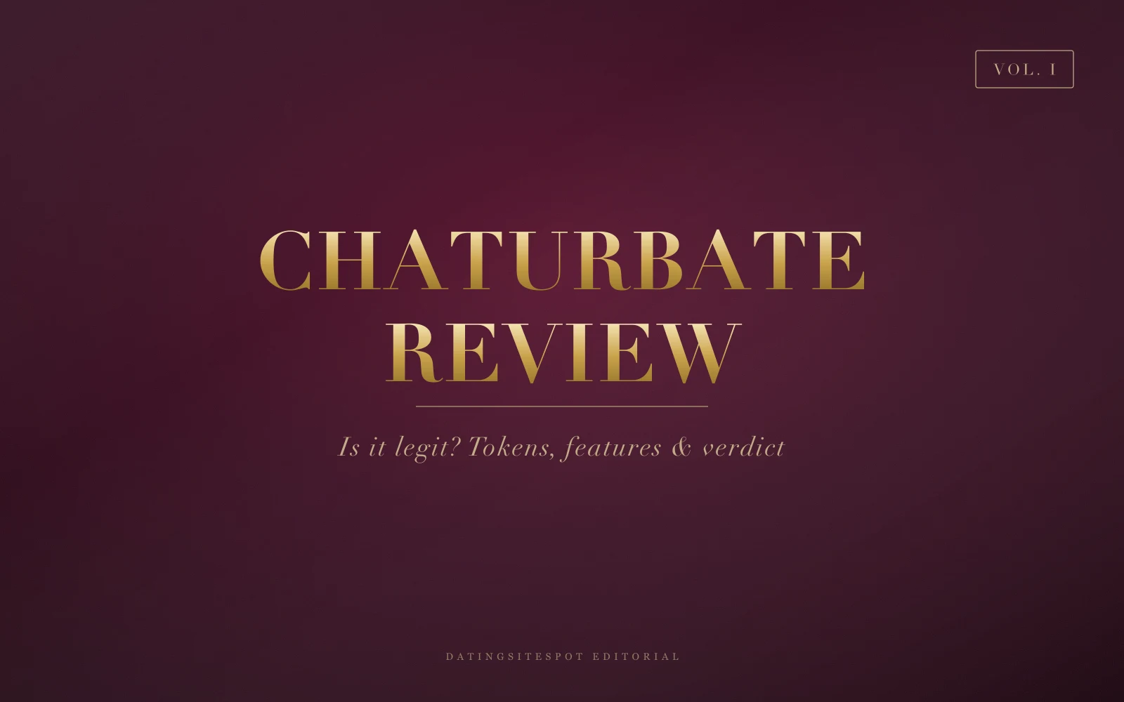 Chaturbate Review: Is It Legit? Tokens, Features & Verdict