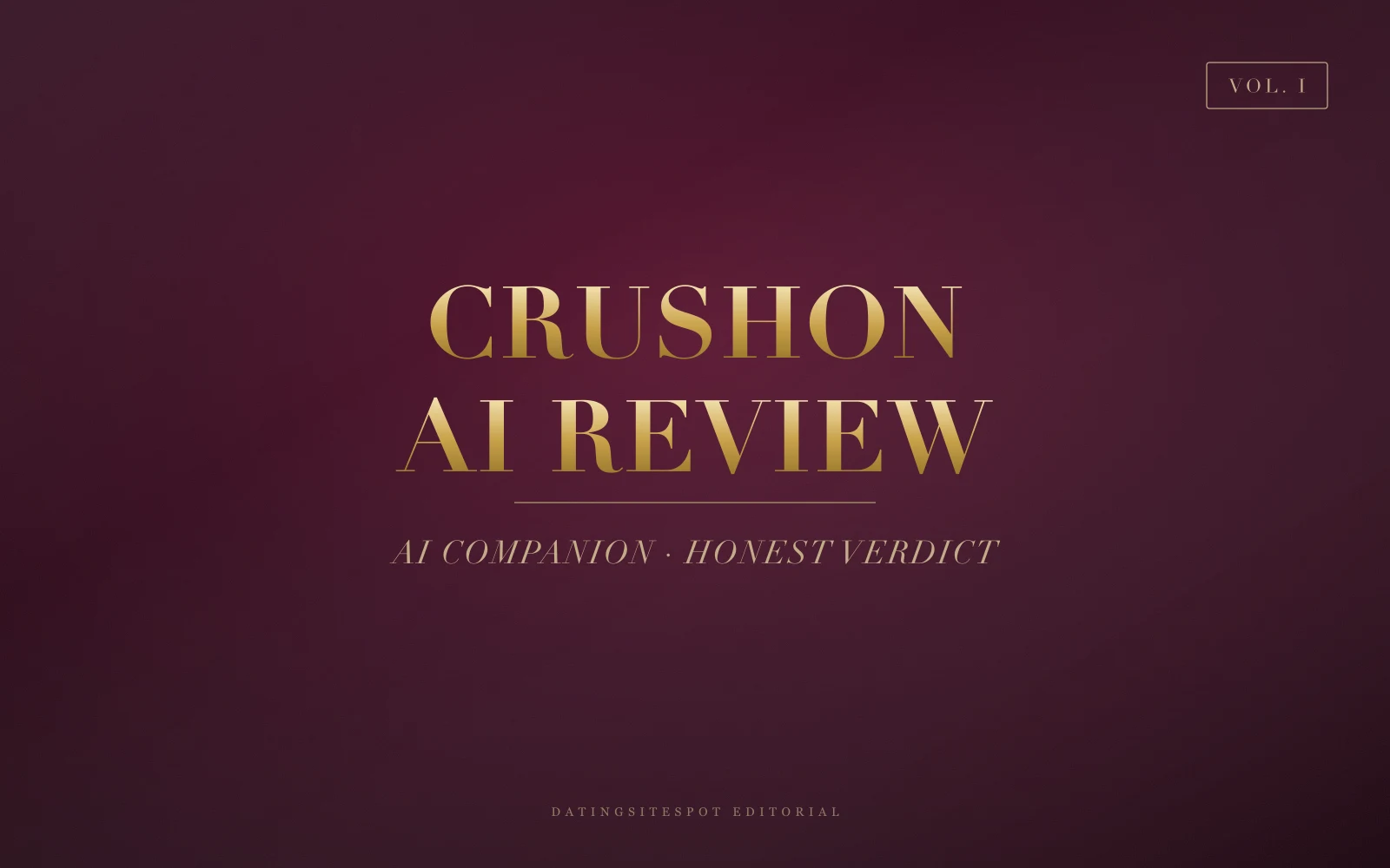 CrushOn AI Review 2026: Is It Legit, Free & Worth It?