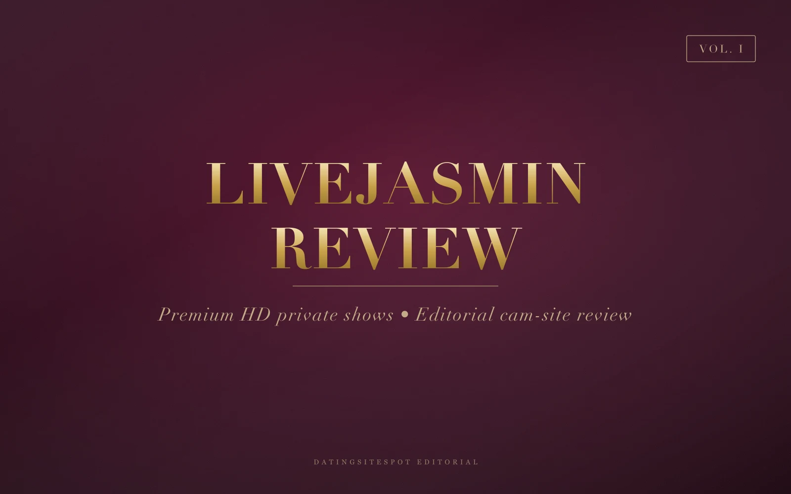 Editorial cover: LiveJasmin review — is it legit, credits, private shows and verdict
