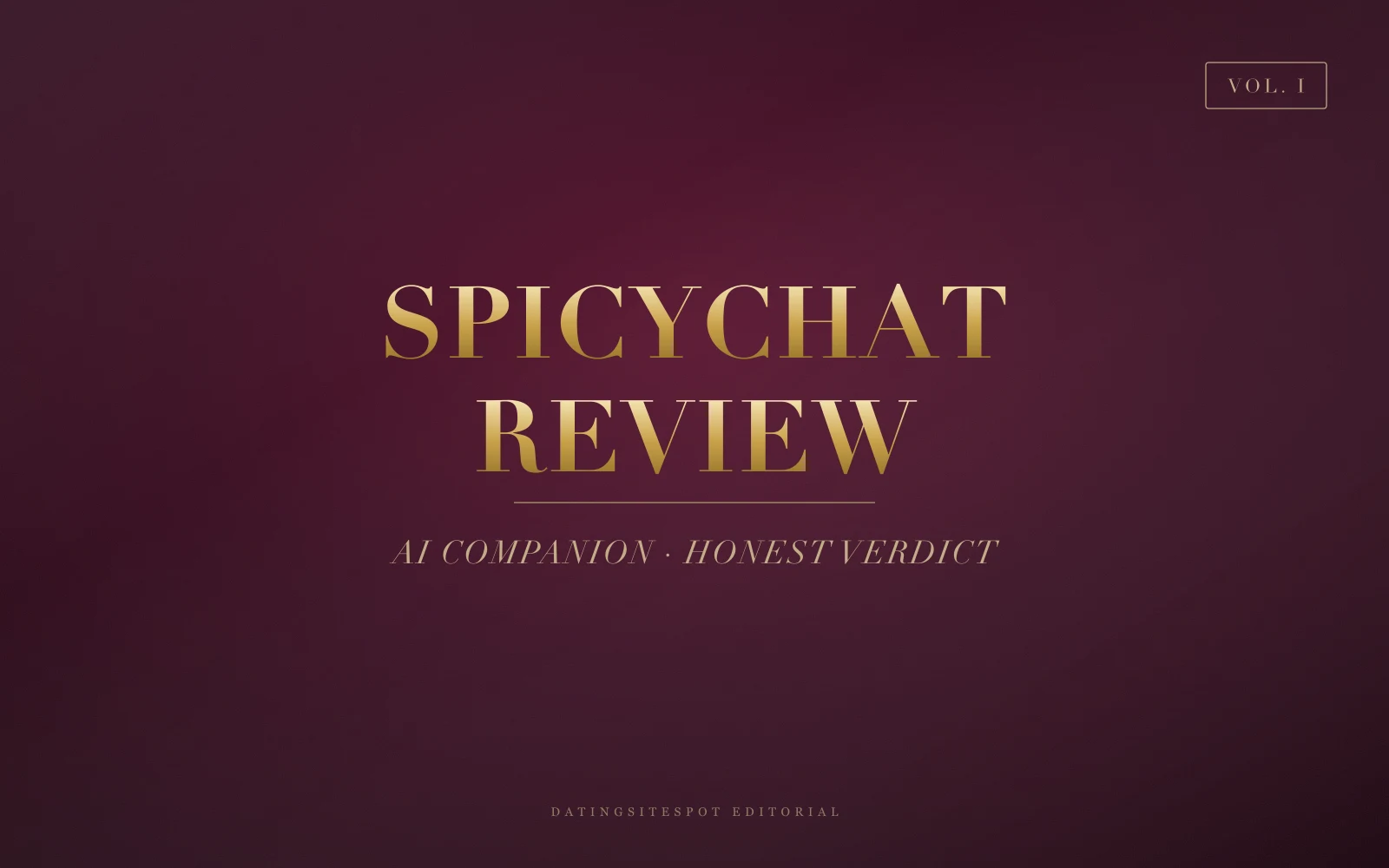 SpicyChat Review 2026: Is It Legit, Free & Worth It?