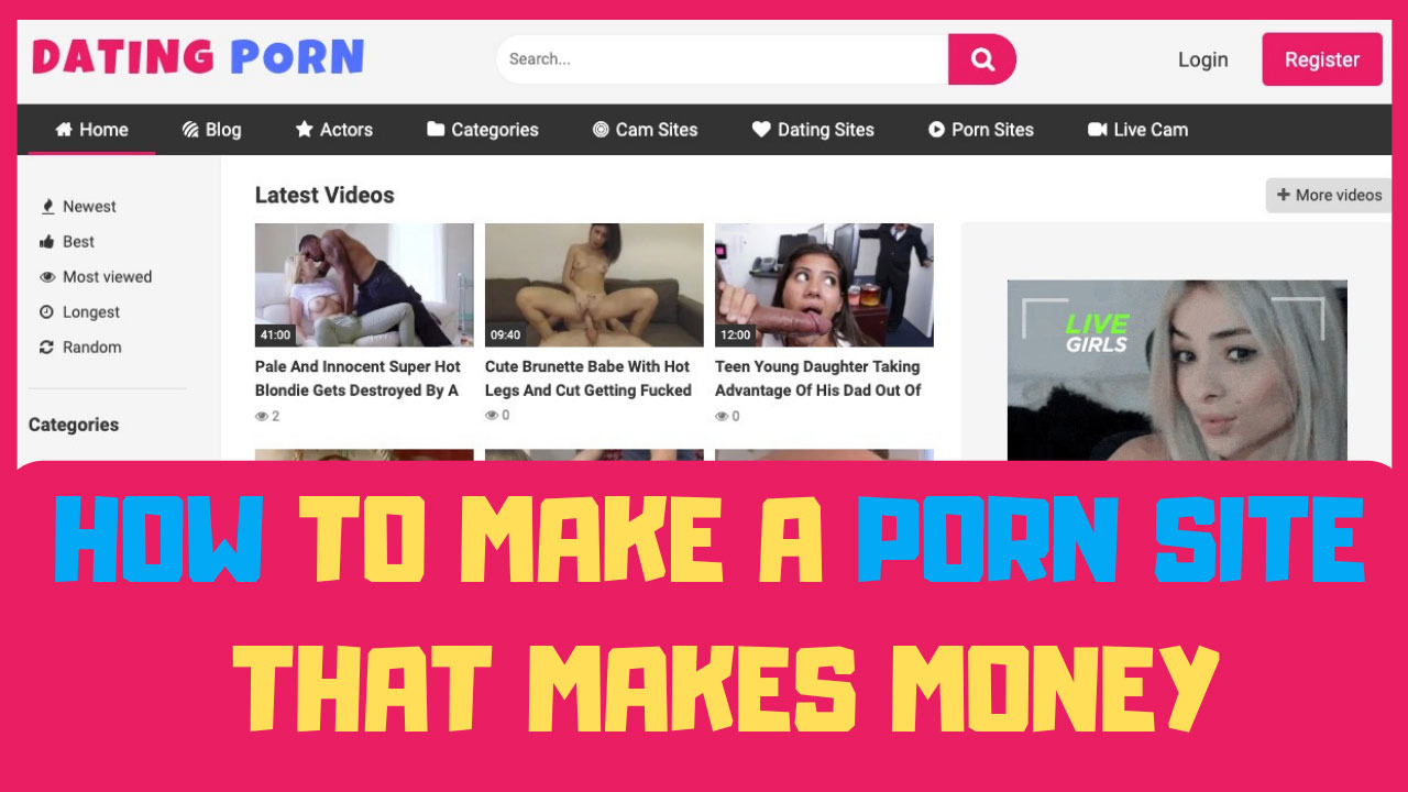 how to make a porn site