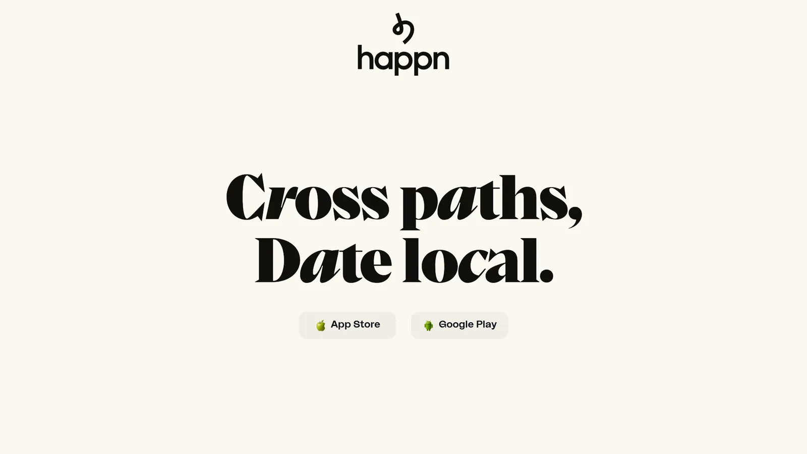 Happn product screenshot