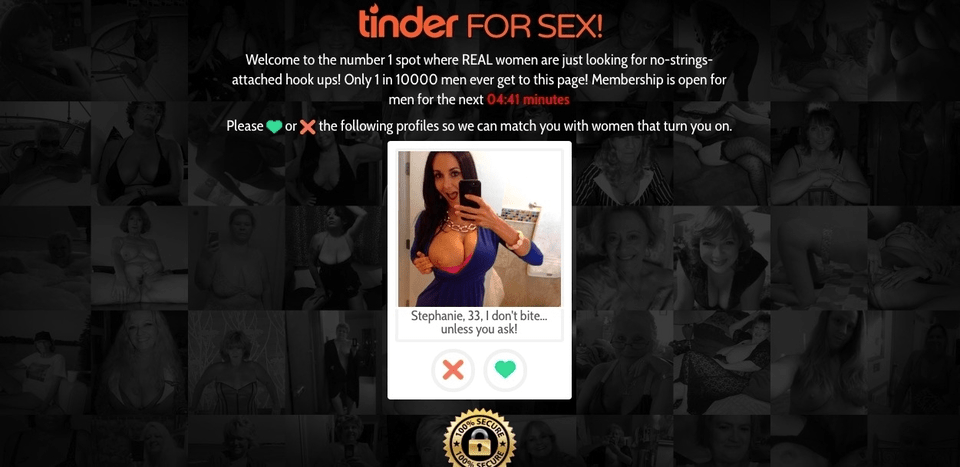 Tinder For Sex